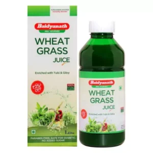 Baidyanath Wheat Grass Juice (Enriched With Tulsi & Giloy) (1000ml)