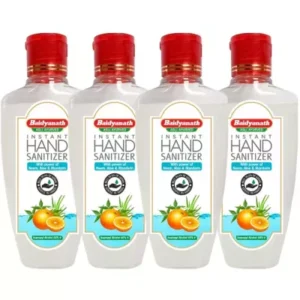 Baidyanath Instant Hand Sanitizer (Alcohol Based) (50ml, Pack of 4)