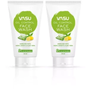 Vasu Oil Control Face Wash (120ml, Pack of 2)