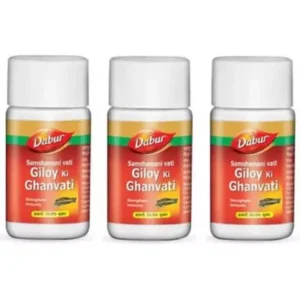 Dabur Giloy Ki Ghanvati Tablets (40tab, Pack of 3)