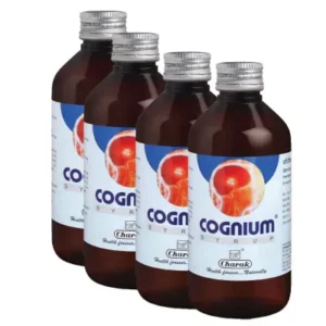 Charak Cognium Syrup (200ml, Pack of 4)