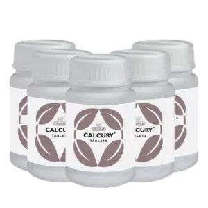 Charak Calcury Tablets (40tab, Pack of 5)