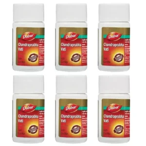Dabur Chandra prabha Vati (40tab, Pack of 6)