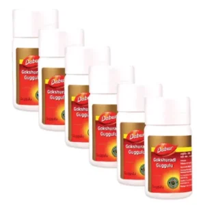 Dabur Gokshuradi Guggulu (40tab, Pack of 6)