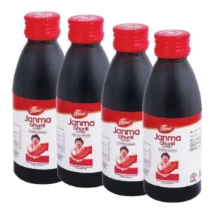 Dabur Janam Ghunti (125ml, Pack of 4)