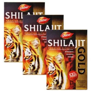 Dabur Shilajeet Gold (10caps, Pack of 3)