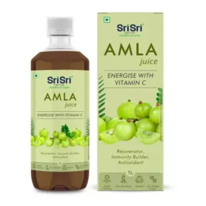 Sri Sri Tattva Amla Juice + Supa Supp Curcuwin Oil Capsule (1L + 60 Tab) (1Pack)
