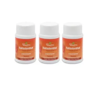 Dhootapapeshwar Raktastambhak Tablets (60tab, Pack of 3)