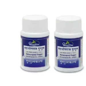 Dhootapapeshwar Mahayograj Guggul (60tab, Pack of 2)
