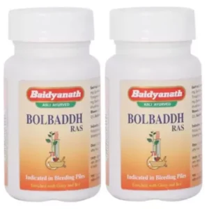 Baidyanath Bolbaddh Ras (80tab, Pack of 2)