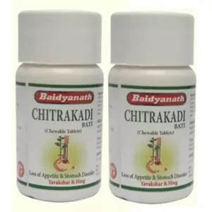 Baidyanath Chitrakadi Bati (40tab, Pack of 2)