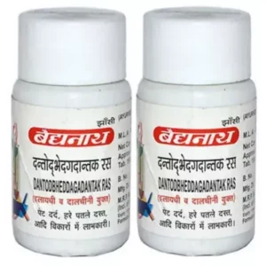 Baidyanath Dantodbhedgadantak Ras (80tab, Pack of 2)