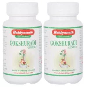 Baidyanath Gokshuradi Guggulu (80tab, Pack of 2)