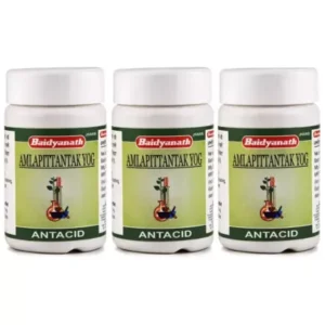 Baidyanath Amla Pittantak Yog Tablet (50tab, Pack of 3)