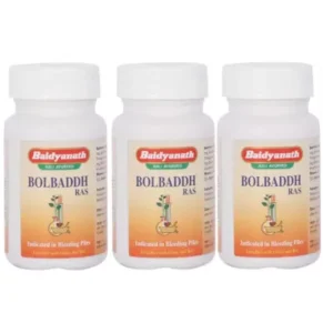 Baidyanath Bolbaddh Ras (80tab, Pack of 3)
