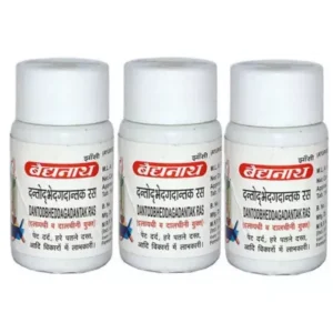 Baidyanath Dantodbhedgadantak Ras (80tab, Pack of 3)