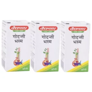 Baidyanath Godanti Bhasma (10g, Pack of 3)
