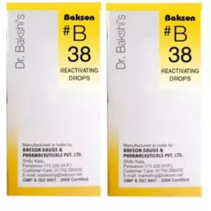 Bakson B38 Reactivating Drops (30ml, Pack of 2)