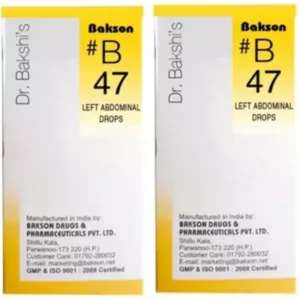 Bakson B47 Left Abdominal Drops (30ml, Pack of 2)