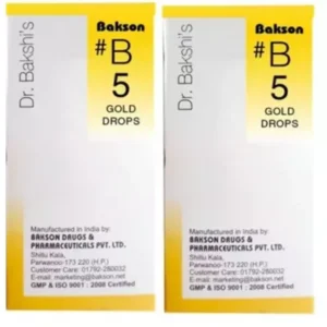 Bakson B5 Gold Drops (30ml, Pack of 2)