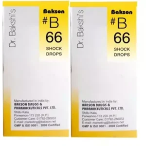 Bakson B66 Shock Drops (30ml, Pack of 2)