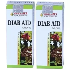 Bakson Diab Aid Drops (30ml, Pack of 2)