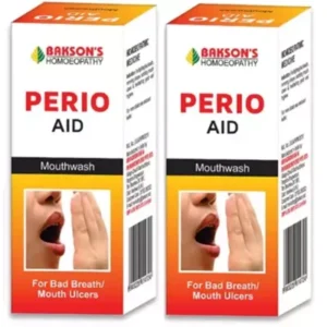 Bakson Perio Aid (Mouth Wash) (30ml, Pack of 2)