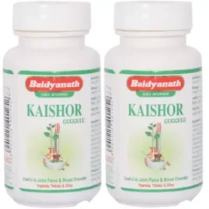 Baidyanath Kaishor Guggulu (80tab, Pack of 2)