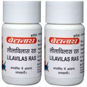 Baidyanath Lilavilas Ras (40tab, Pack of 2)