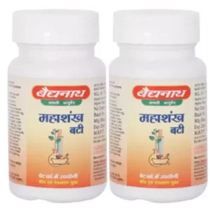 Baidyanath Mahashankh Bati (40tab, Pack of 2)