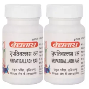 Baidyanath Nripatiballabh Ras (80tab, Pack of 2)