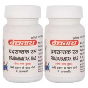 Baidyanath Pradarantak Ras (80tab, Pack of 2)
