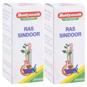 Baidyanath Ras Sindoor (2.5g, Pack of 2)