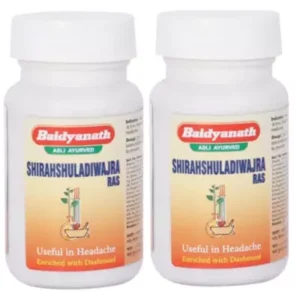 Baidyanath Shirahshuladiwajra Ras (40tab, Pack of 2)
