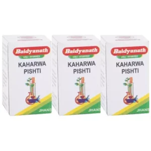 Baidyanath Kaharwa Pishti (2.5g, Pack of 3)