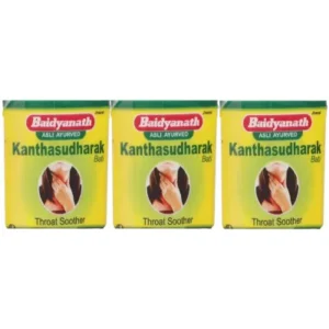 Baidyanath Kanth Sudharak Bati (6g, Pack of 3)