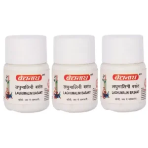 Baidyanath Laghumalini Basant Ras (40tab, Pack of 3)
