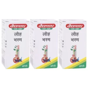 Baidyanath Lauh Bhasma (10g, Pack of 3)