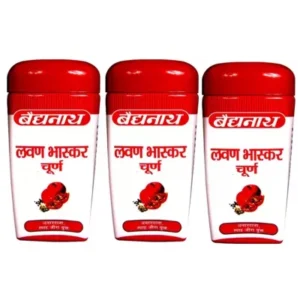 Baidyanath Lavan Bhaskar Churna (120g, Pack of 3)