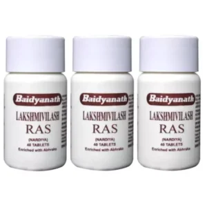 Baidyanath Laxmivilas Ras (Nardiya) (40tab, Pack of 3)