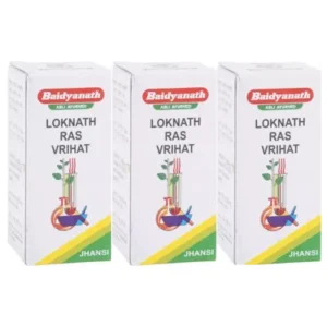 Baidyanath Loknath Ras (Vrihat) (5g, Pack of 3)