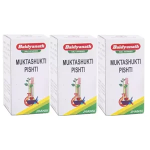 Baidyanath Muktashukti Pishti (10g, Pack of 3)