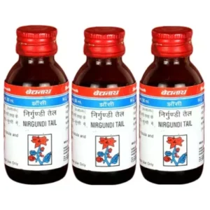 Baidyanath Nirgundi Tail (50ml, Pack of 3)