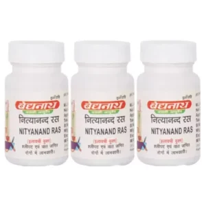 Baidyanath Nityanand Ras (Tamra Yukta) (40tab, Pack of 3)