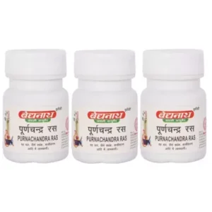 Baidyanath Purnachandra Ras (Ordinary) (40tab, Pack of 3)