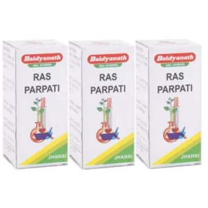 Baidyanath Ras Parpati (5g, Pack of 3)