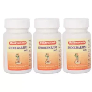 Baidyanath Shoolwarjini Bati (40tab, Pack of 3)
