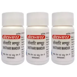 Baidyanath Shothari Mandur (40tab, Pack of 3)