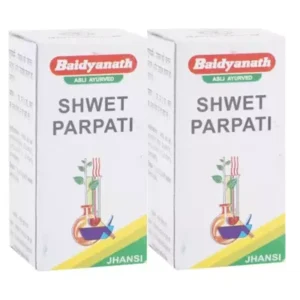 Baidyanath Shwet Parpati (10g, Pack of 2)
