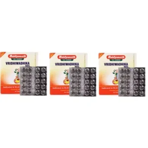 Baidyanath Vridhiwadhika Bati (20tab, Pack of 3)